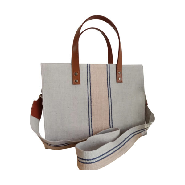 กระเป๋าผ้าฝ้ายจากผ้าทอมือ